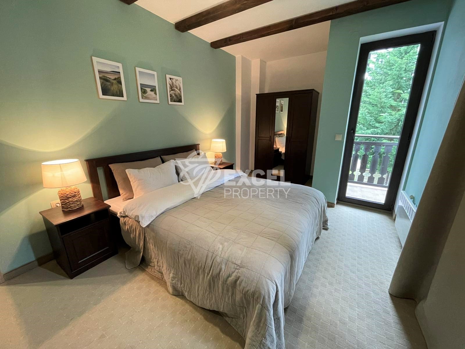New furniture! One-bedroom apartment for sale in the hotel complex ”3 Mountains”