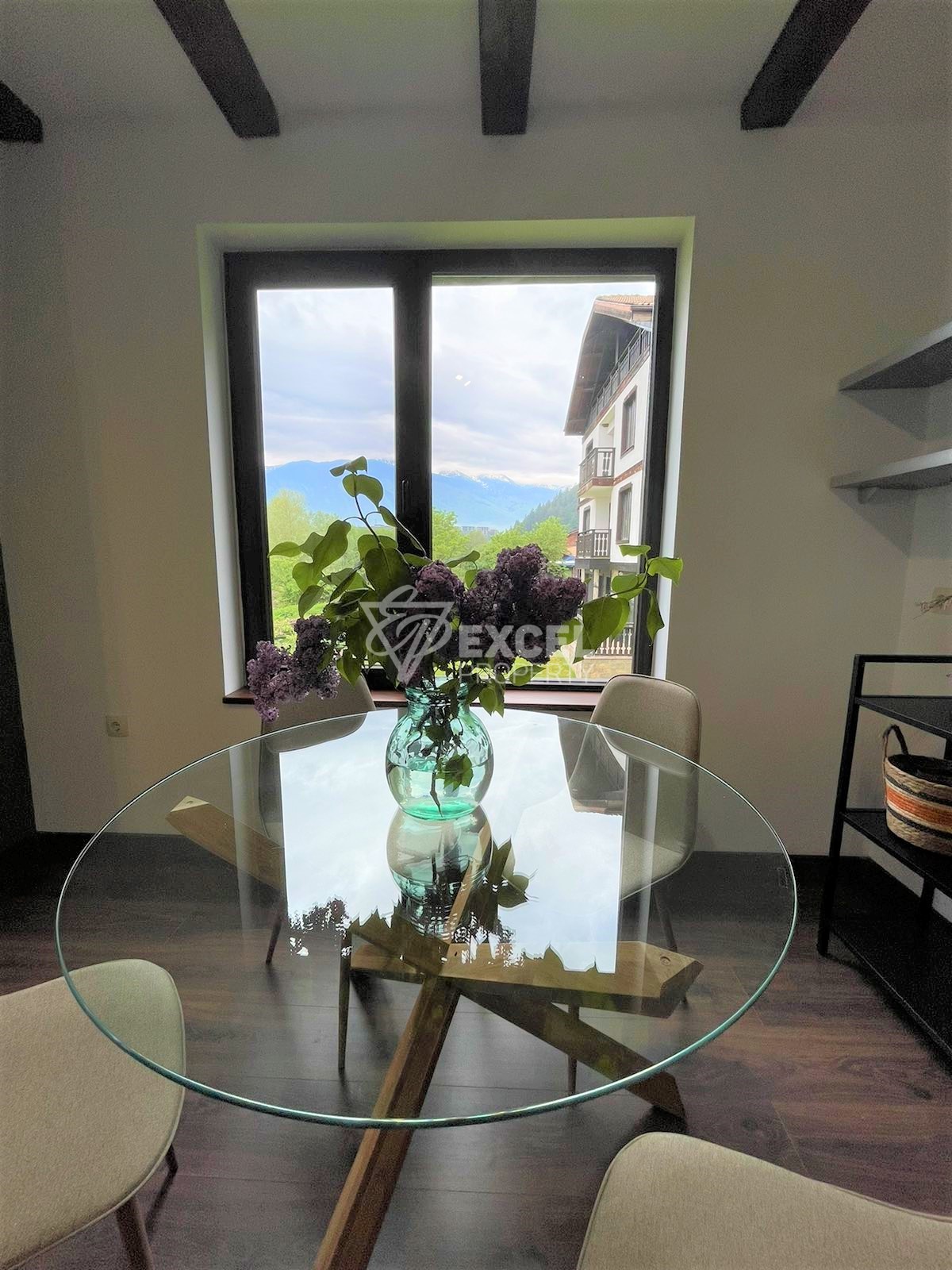 New furniture! One-bedroom apartment for sale in the hotel complex ”3 Mountains”
