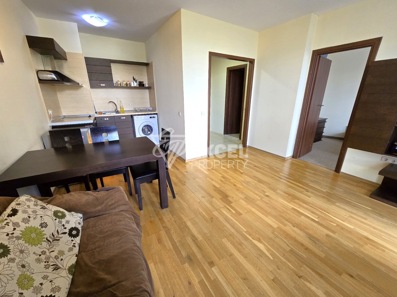 One-bedroom apartment on the ground floor for sale in the All Seasons Club complex, Bansko