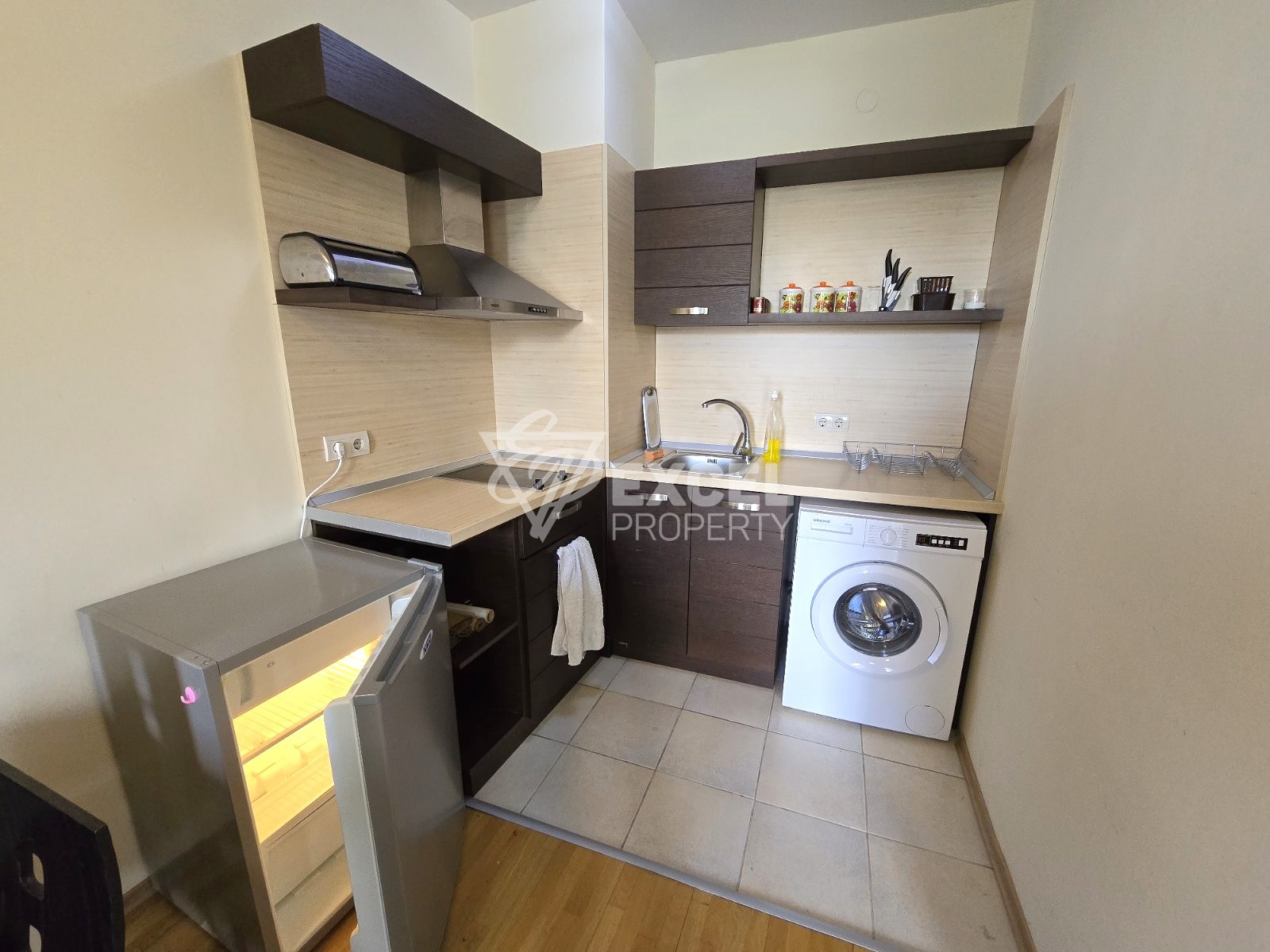 One-bedroom apartment on the ground floor for sale in the All Seasons Club complex, Bansko
