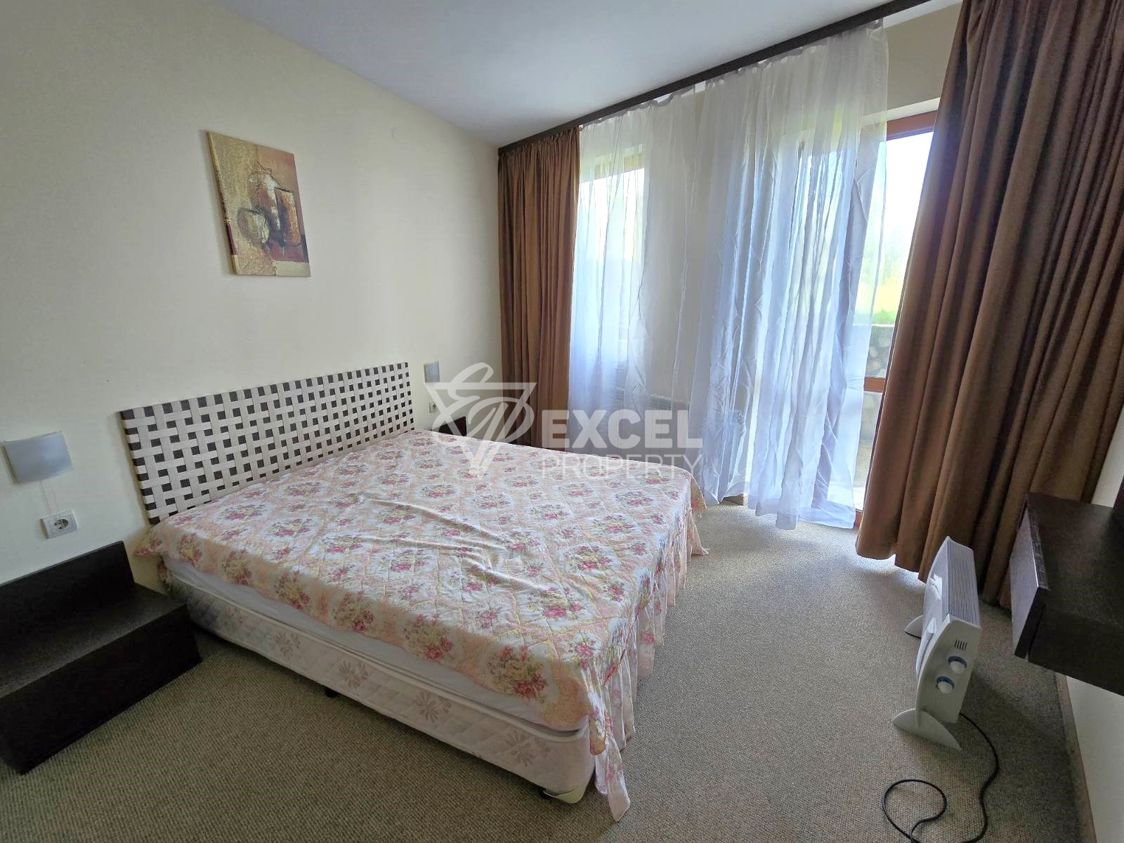 One-bedroom apartment on the ground floor for sale in the All Seasons Club complex, Bansko