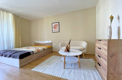 Spacious newly furnished studio for sale in Aspen Suites, next to Pirin Golf