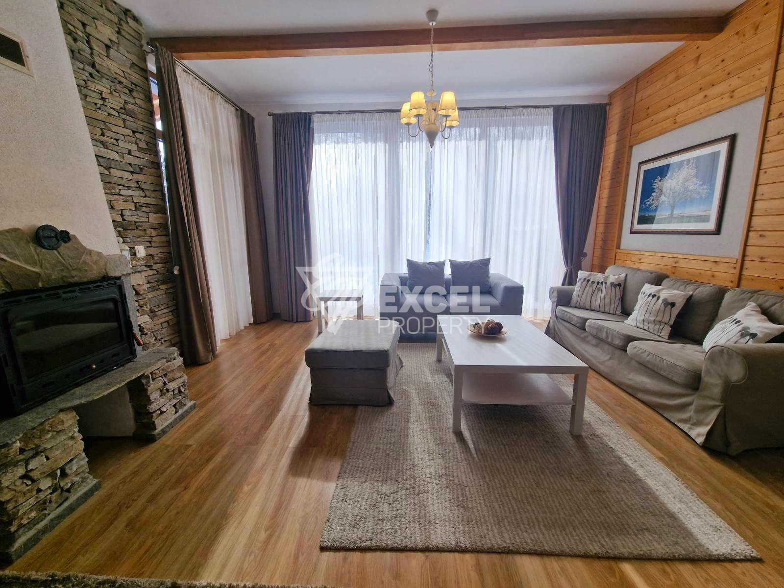 Spacious and sunny three bedroom house for sale in Pirin Golf area