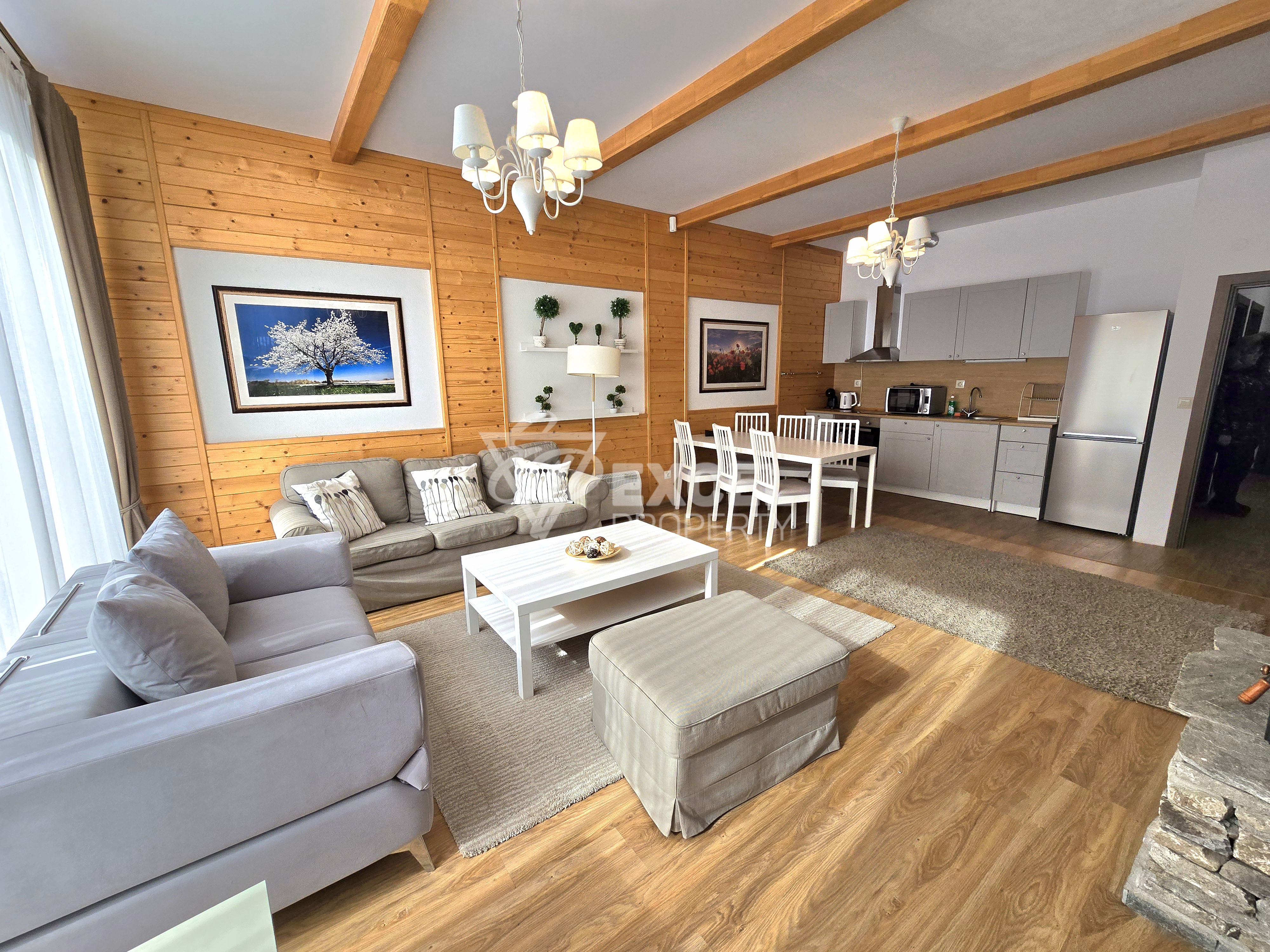 Spacious and sunny three bedroom house for sale in Pirin Golf area