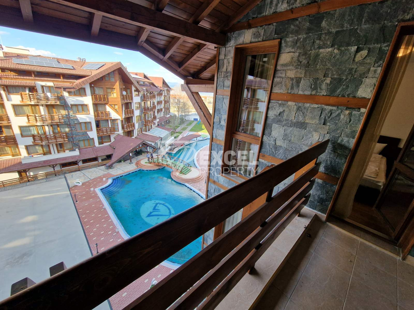 Two-bedroom apartment 200 meters from the ski lift for sale in Belvedere Holiday Club, Bansko