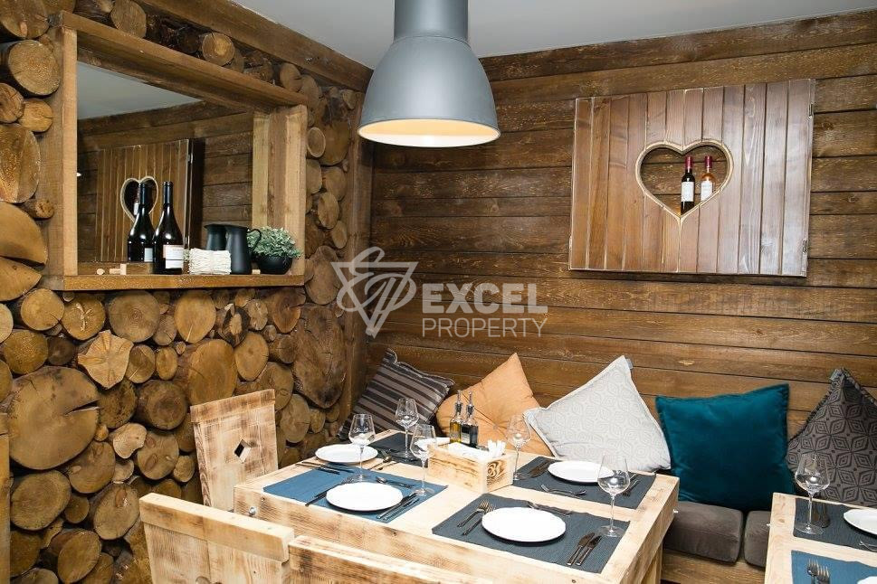 A developed restaurant for sale in the center of Razlog
