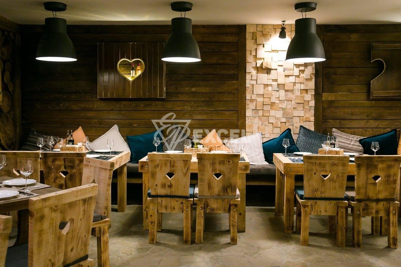 A developed restaurant for sale in the center of Razlog
