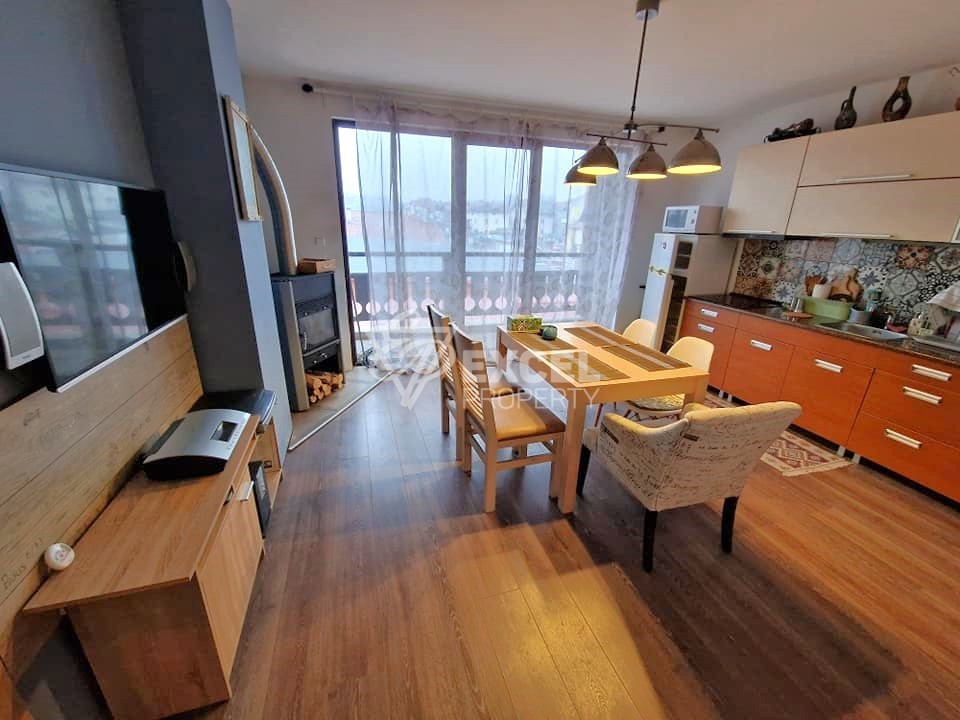 No maintenance fee! Southern one-bedroom apartment with its own basement, next to the Billa store in Bansko