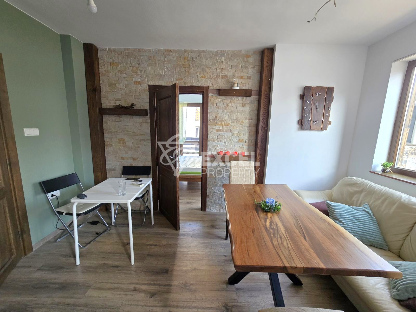 100 meters from the ski lift in Bansko: Modern two-bedroom apartment for sale in a residential building with low maintenance fee