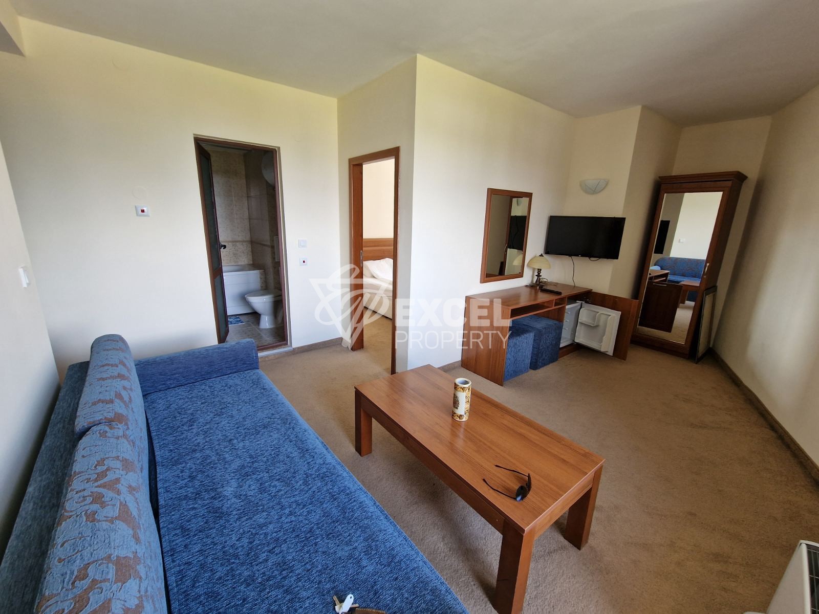 One-bedroom apartment for rent 50 meters from the Kempinski Hotel in Bansko