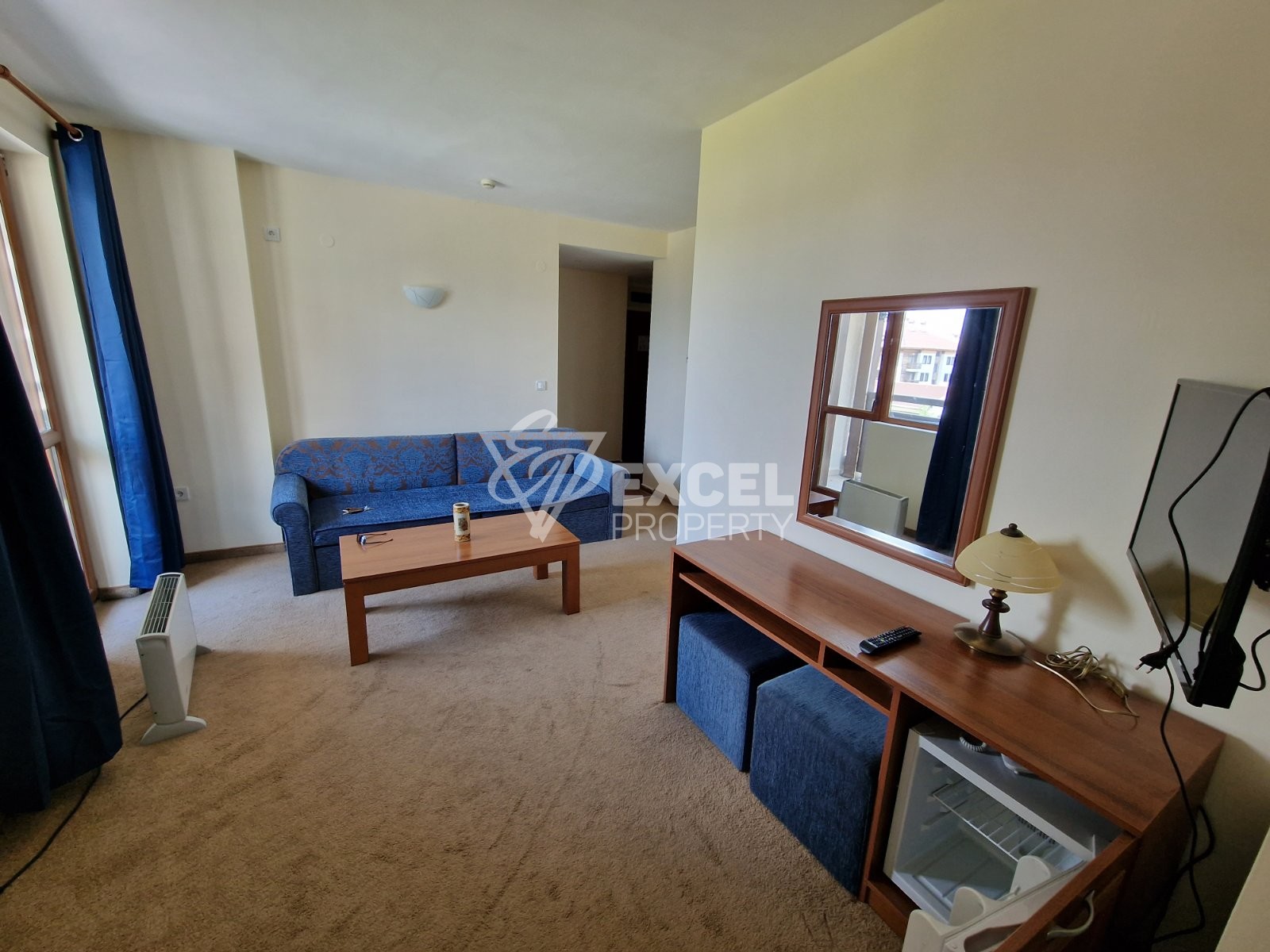 One-bedroom apartment for rent 50 meters from the Kempinski Hotel in Bansko