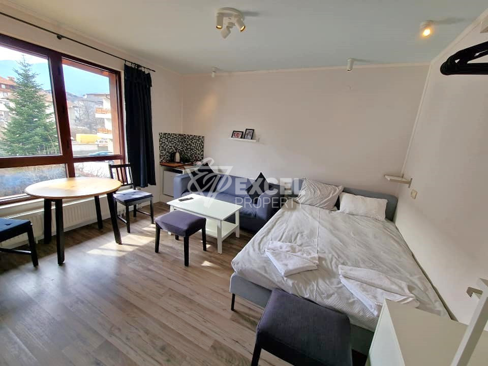 Modern furnished studio for sale, just 100m from Flash, Bansko