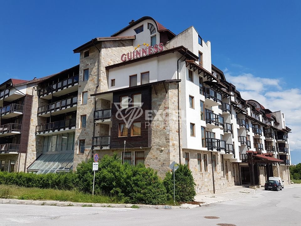 MPM Guinness Hotel: two-bed apartment (maisonette) for sale next to the Bansko ski lift