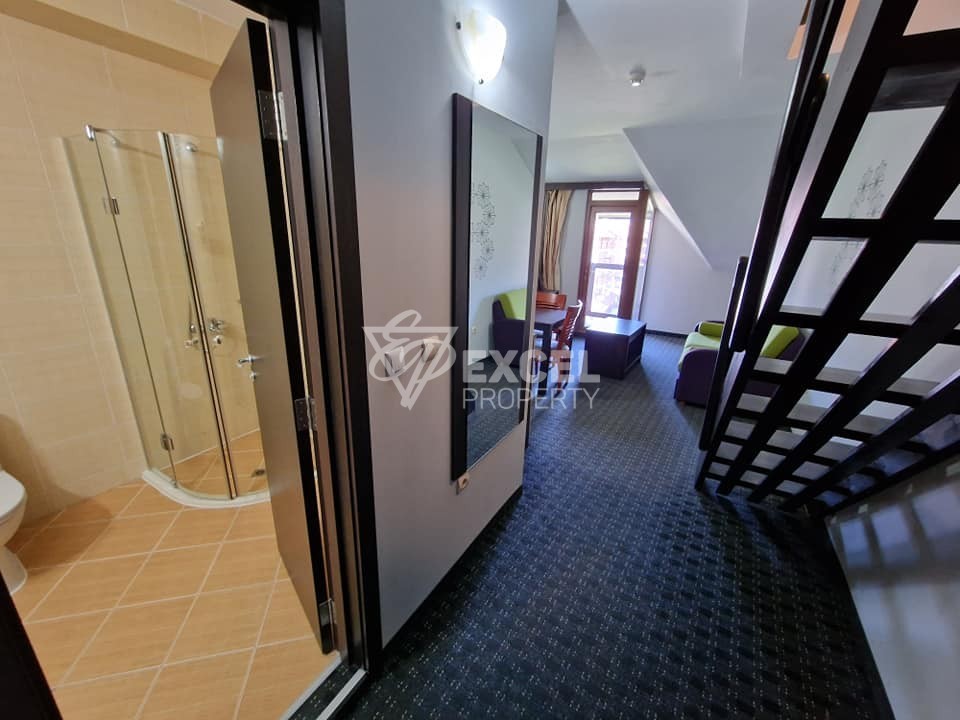 MPM Guinness Hotel: two-bed apartment (maisonette) for sale next to the Bansko ski lift