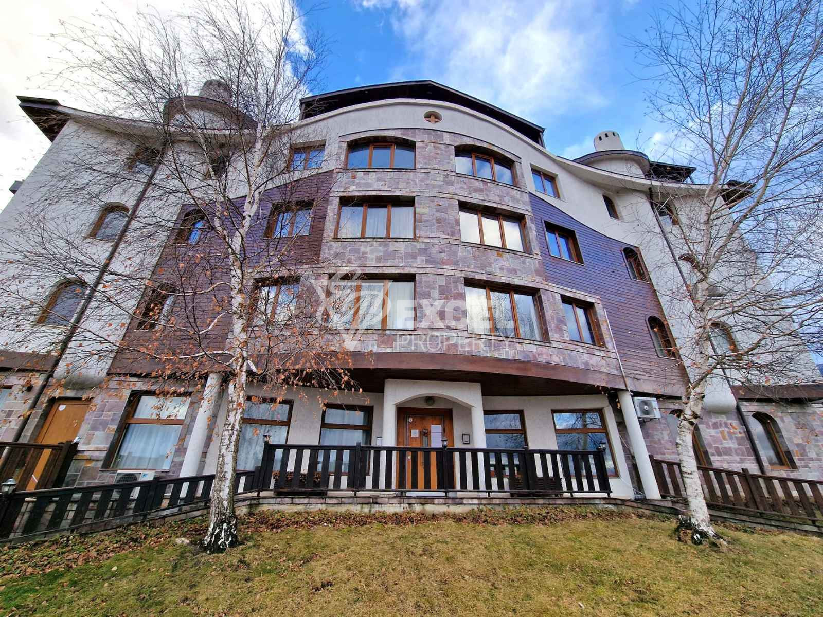 Furnished one-bedroom apartment with basement for sale next to BELVEDERE complex, Bansko