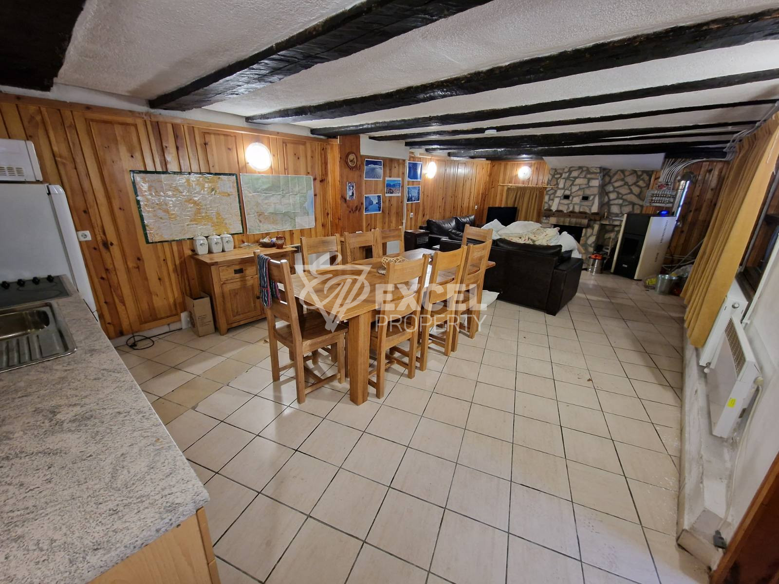 Authentic two-storey house for sale in the old part of Bansko, 200m from the Church of the Holy Trinity