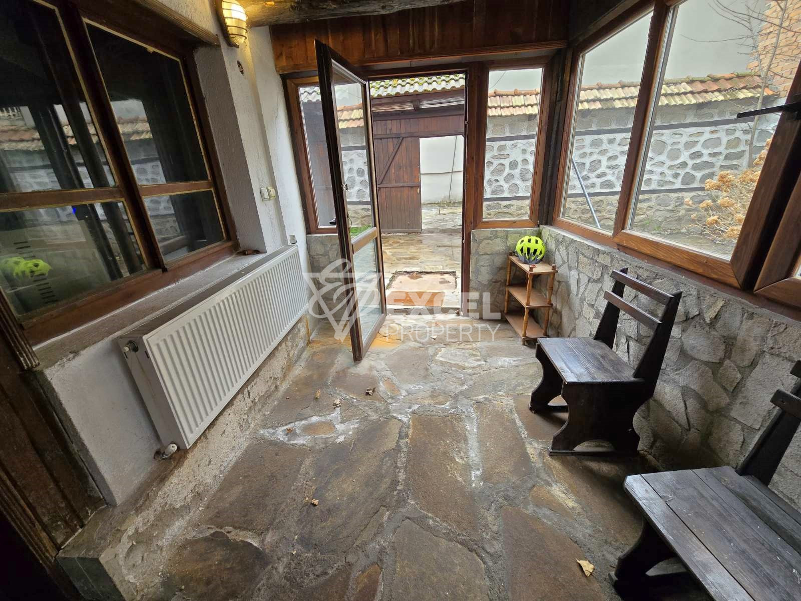 Authentic two-storey house for sale in the old part of Bansko, 200m from the Church of the Holy Trinity