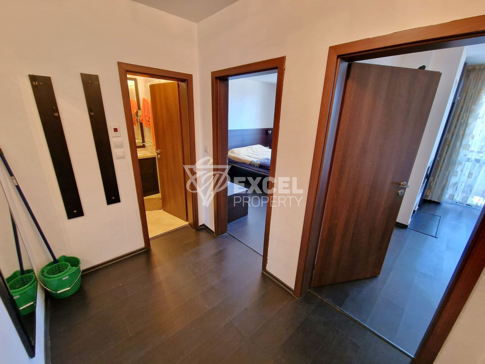 One-bedroom apartment for sale 100m from the ski road! Residential building with a low maintenance fee!