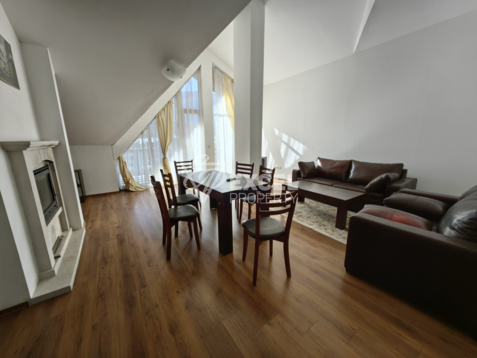 Two-bedroom penthouse with an amazing view of the Pirin mountain and the golf course