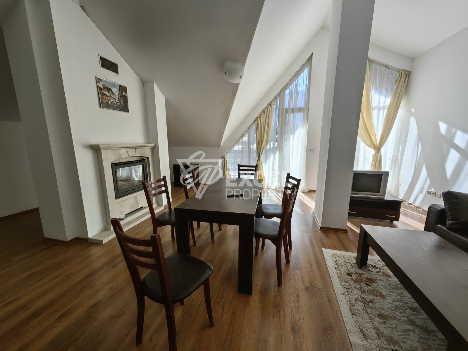 Two-bedroom penthouse with an amazing view of the Pirin mountain and the golf course