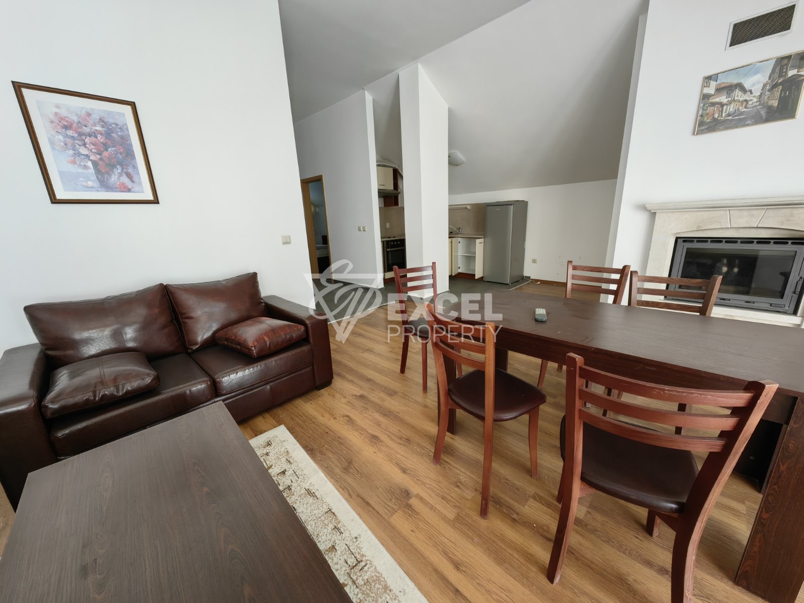 Two-bedroom penthouse with an amazing view of the Pirin mountain and the golf course