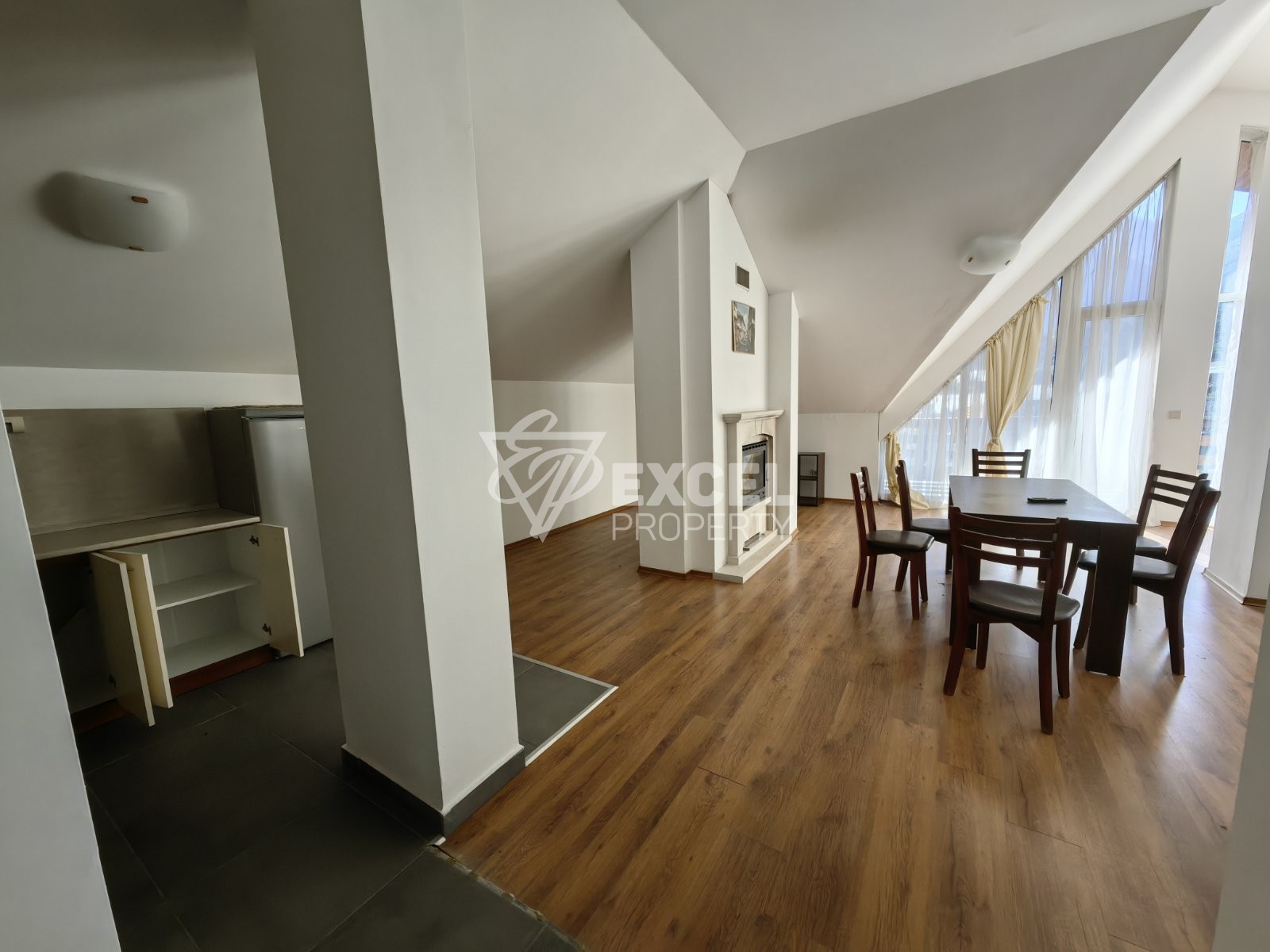 Two-bedroom penthouse with an amazing view of the Pirin mountain and the golf course