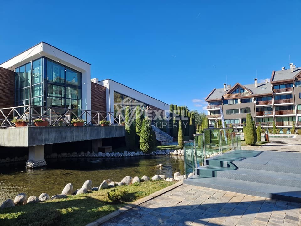 Two-bedroom penthouse with an amazing view of the Pirin mountain and the golf course