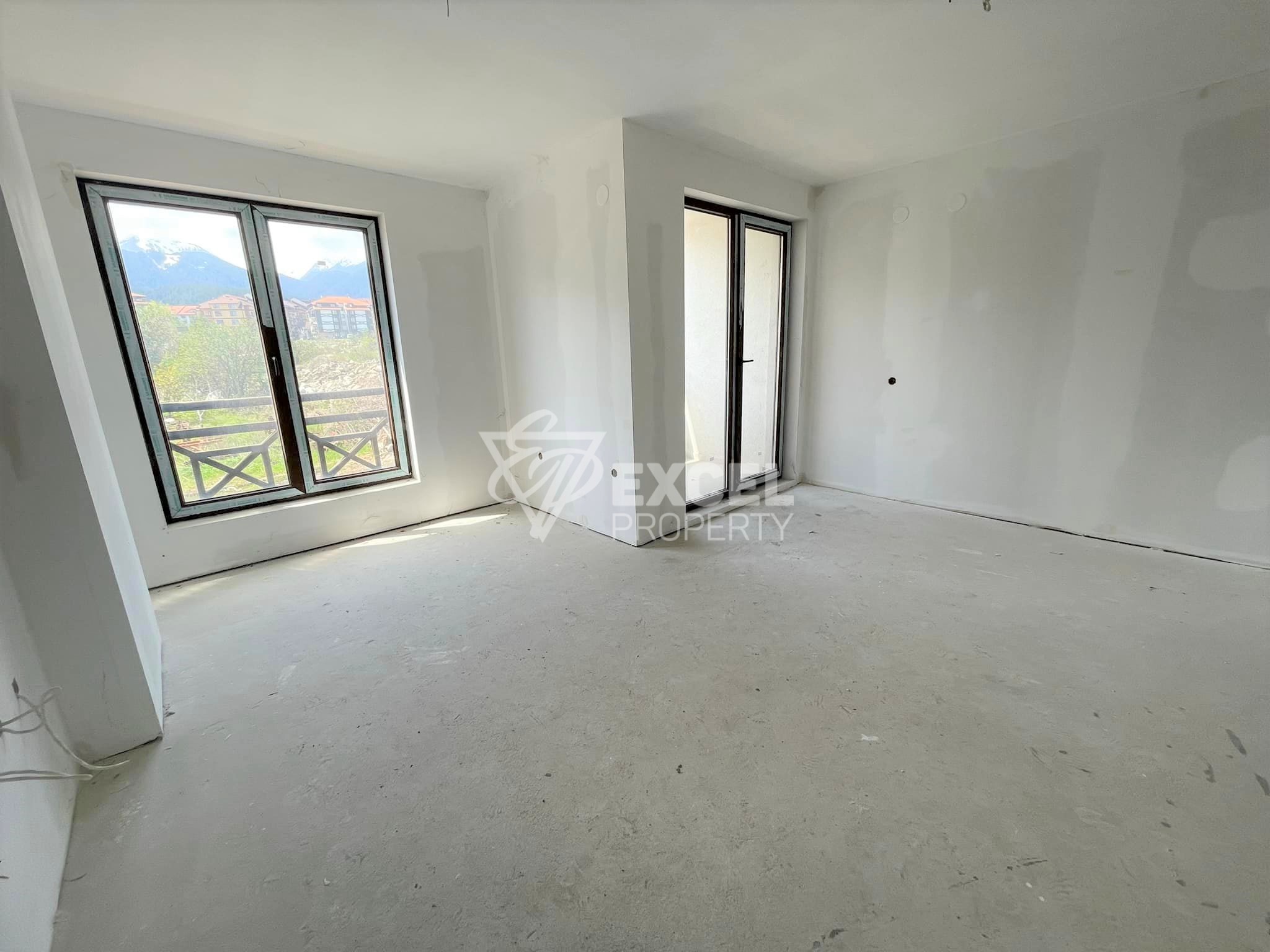 Bright one-bedroom apartment for sale in Bansko