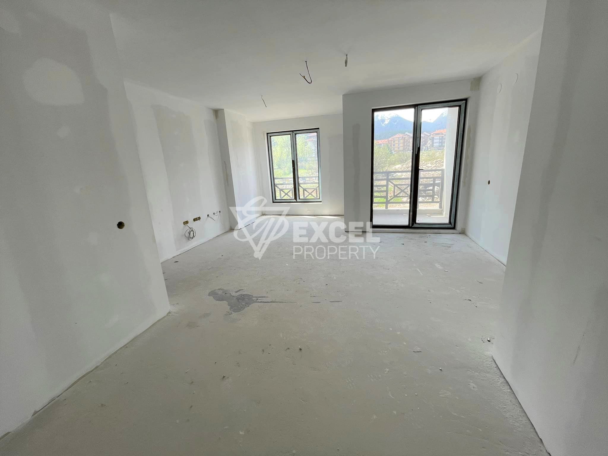 Bright one-bedroom apartment for sale in Bansko