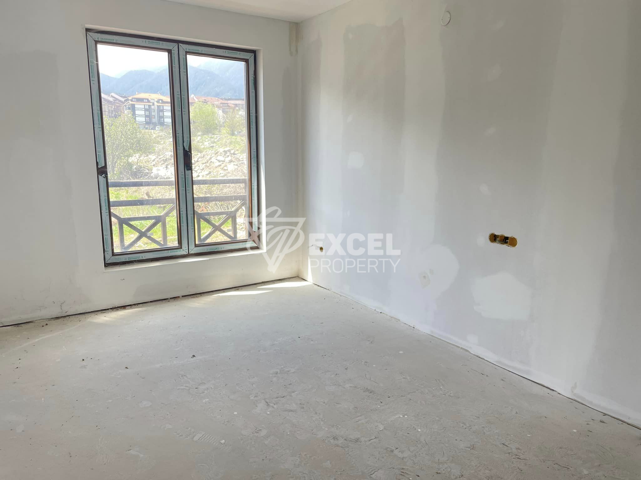 Bright one-bedroom apartment for sale in Bansko