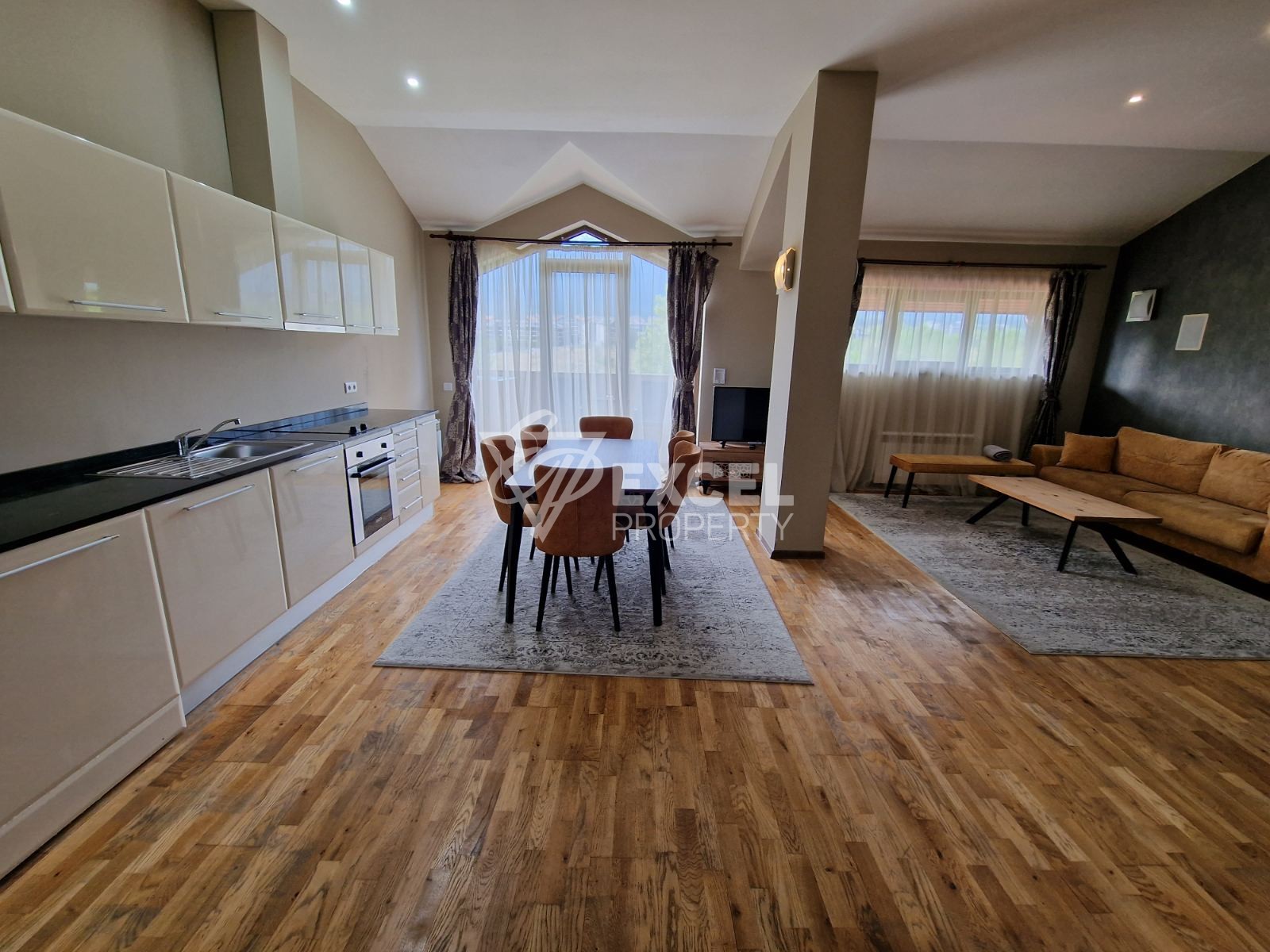 Modern three-bedroom apartment in the year-round Park Hotel Murite complex