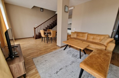 Multi-room maisonette with a view of the pool and Pirin mountain in a 4-star complex