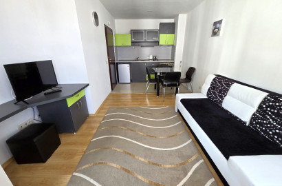 One-bedroom apartment with new furniture in a complex with mineral water, Bansko