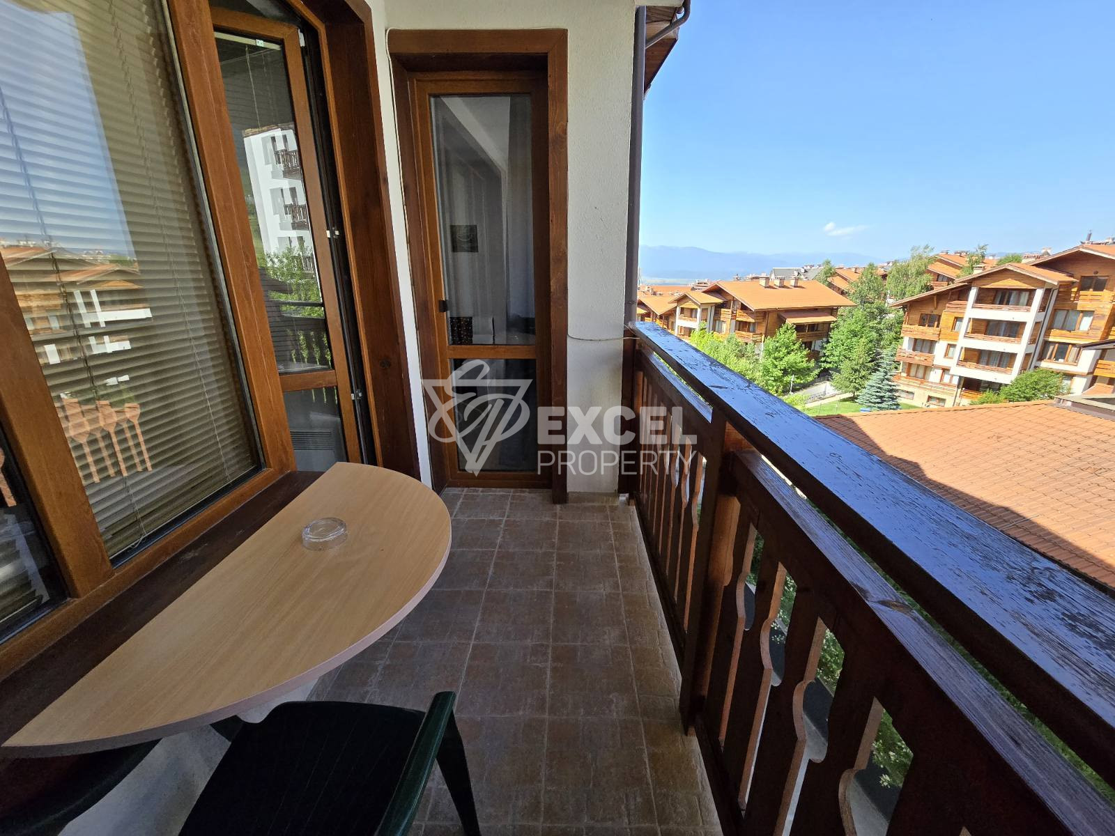 One-bedroom apartment with new furniture in a complex with mineral water, Bansko