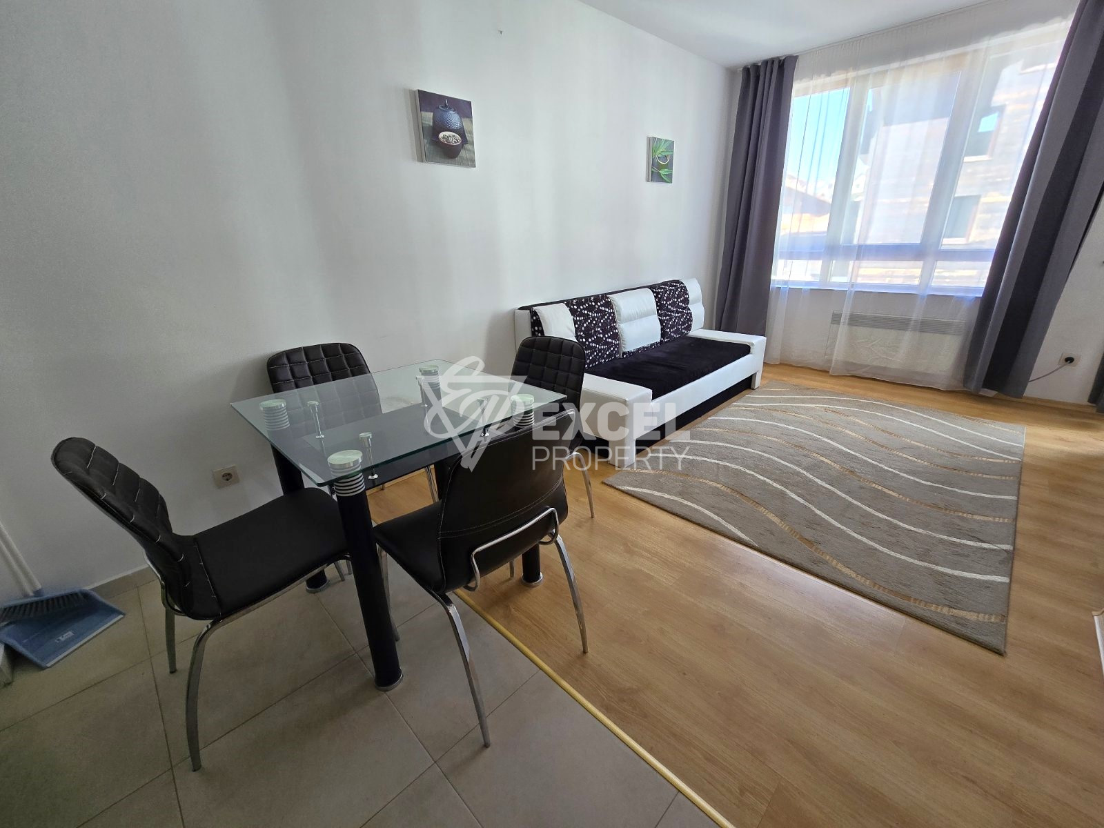 One-bedroom apartment with new furniture in a complex with mineral water, Bansko