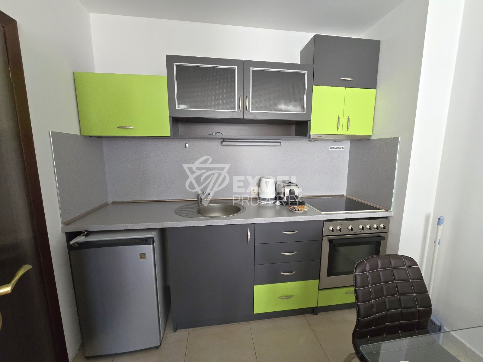 One-bedroom apartment with new furniture in a complex with mineral water, Bansko