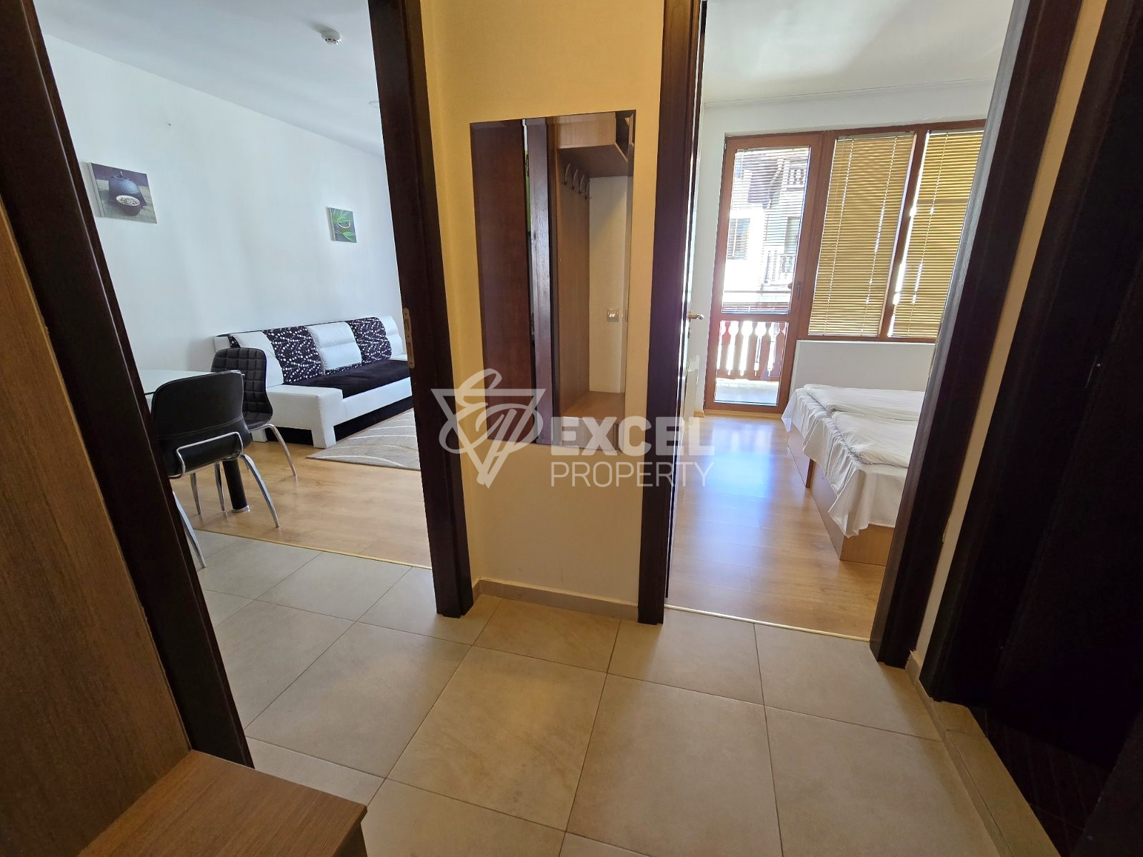 One-bedroom apartment with new furniture in a complex with mineral water, Bansko