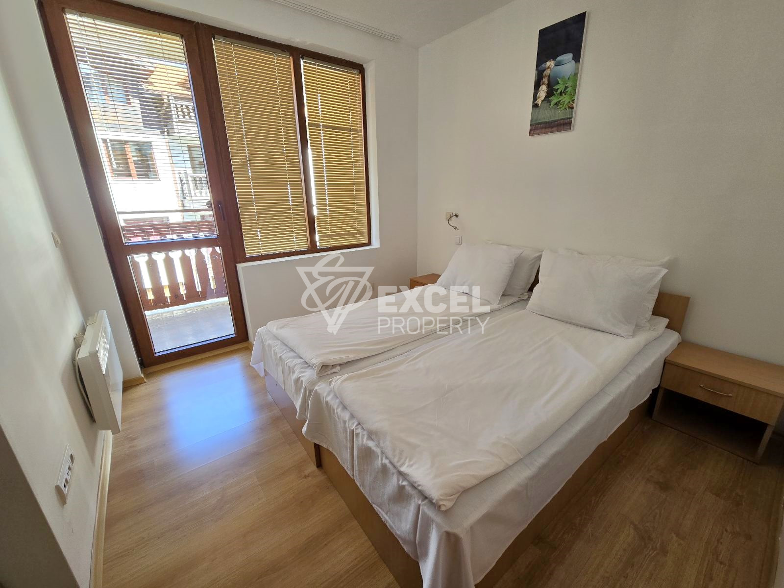 One-bedroom apartment with new furniture in a complex with mineral water, Bansko