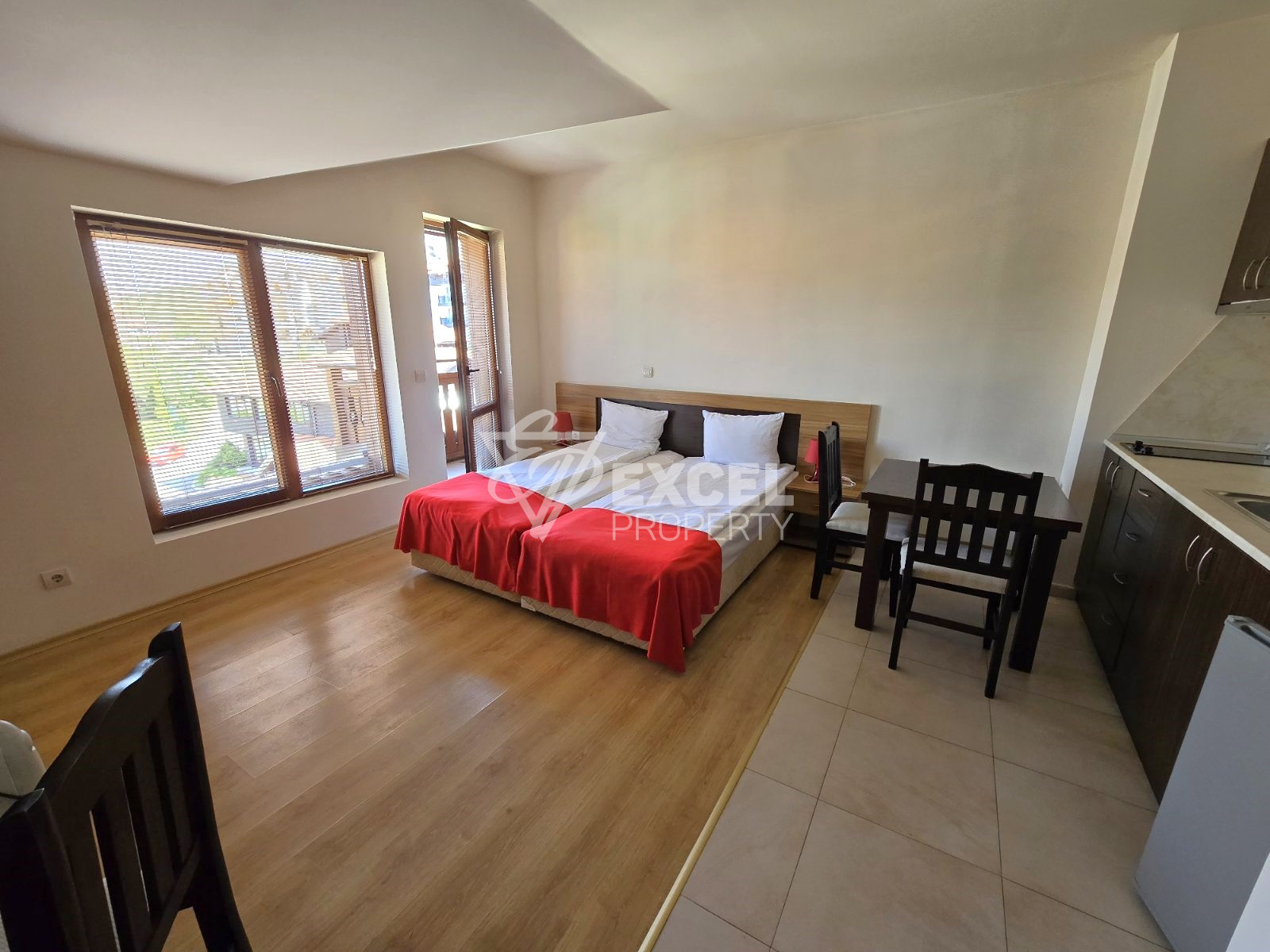 Furnished studio for sale in a complex with mineral water, Bansko!