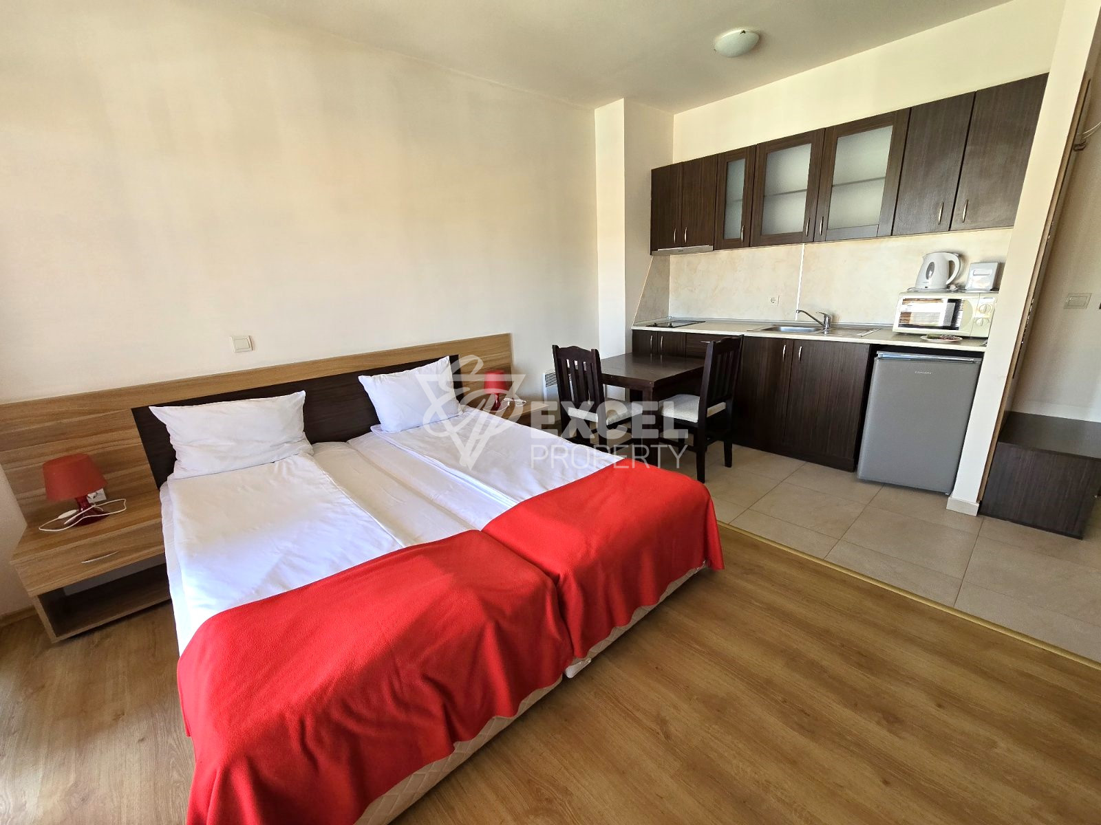 Furnished studio for sale in a complex with mineral water, Bansko!