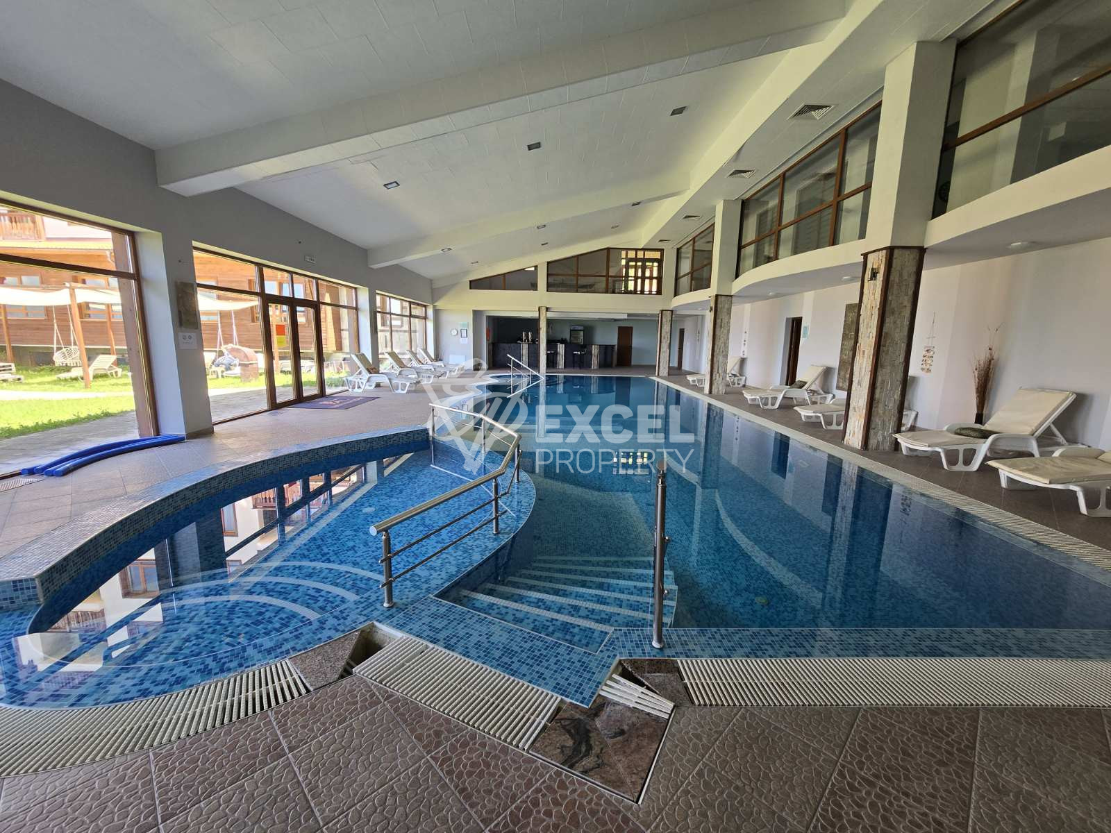 Furnished studio for sale in a complex with mineral water, Bansko!