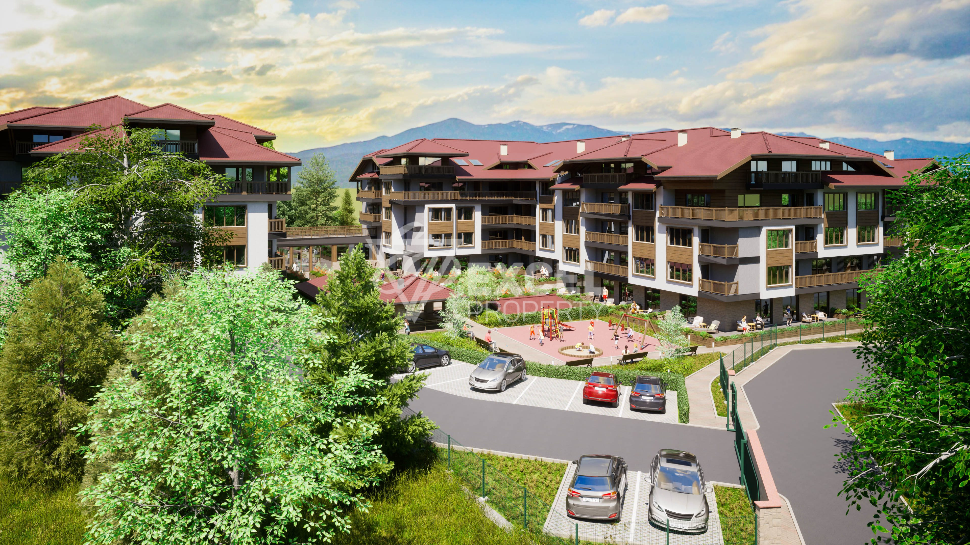 "Park Land" new residential complex in Bansko