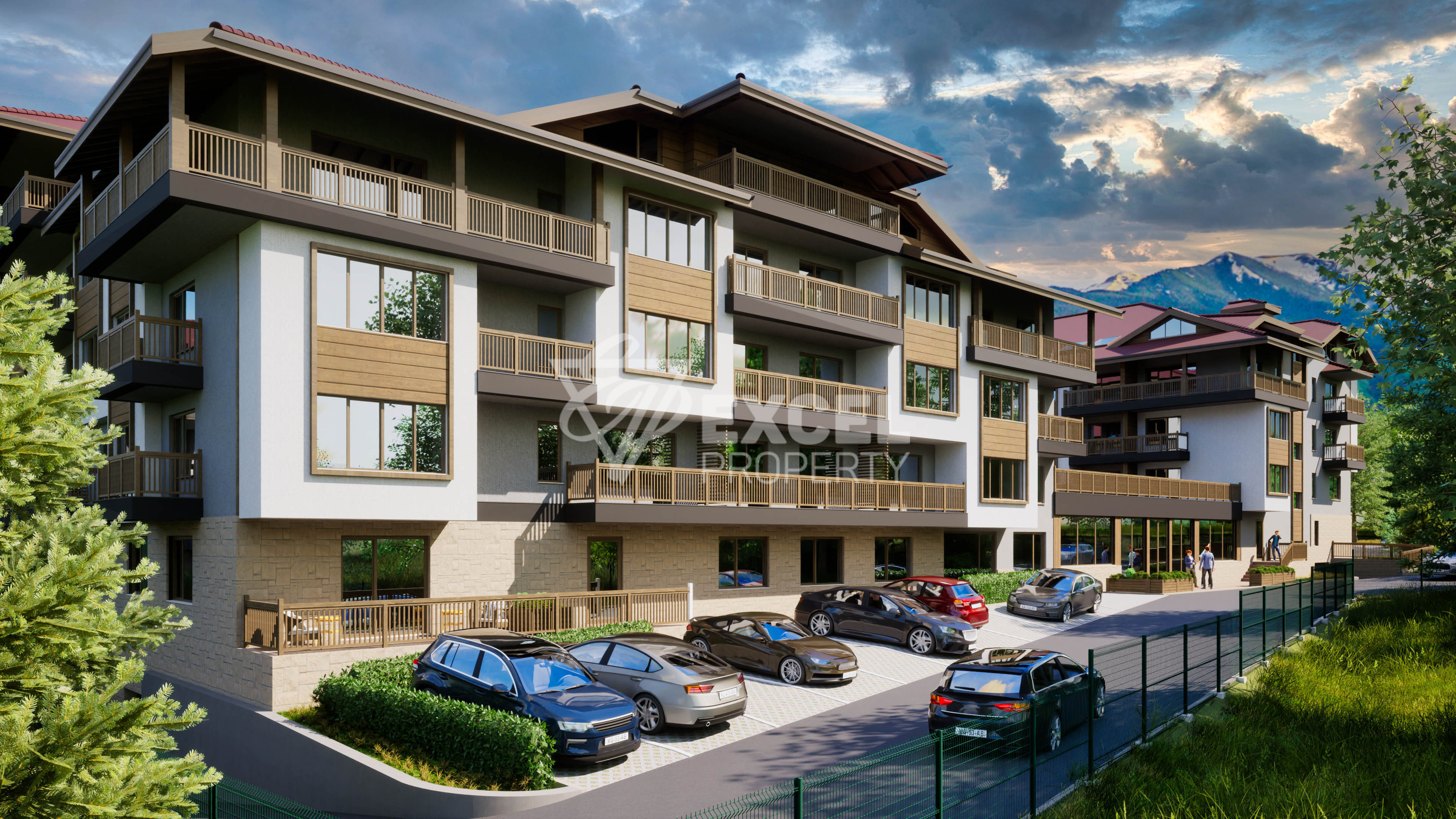 "Park Land" new residential complex in Bansko