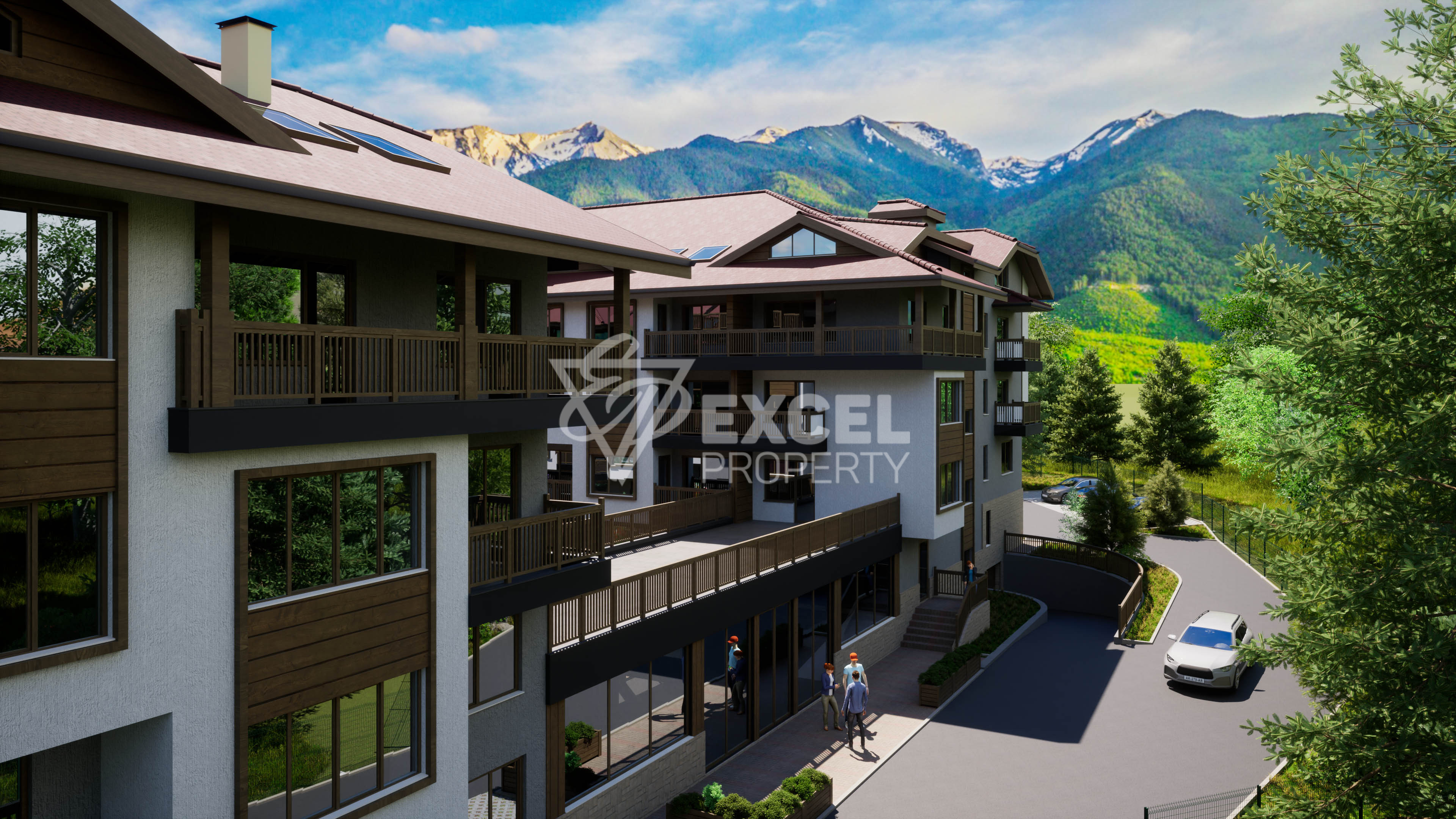 "Park Land" new residential complex in Bansko