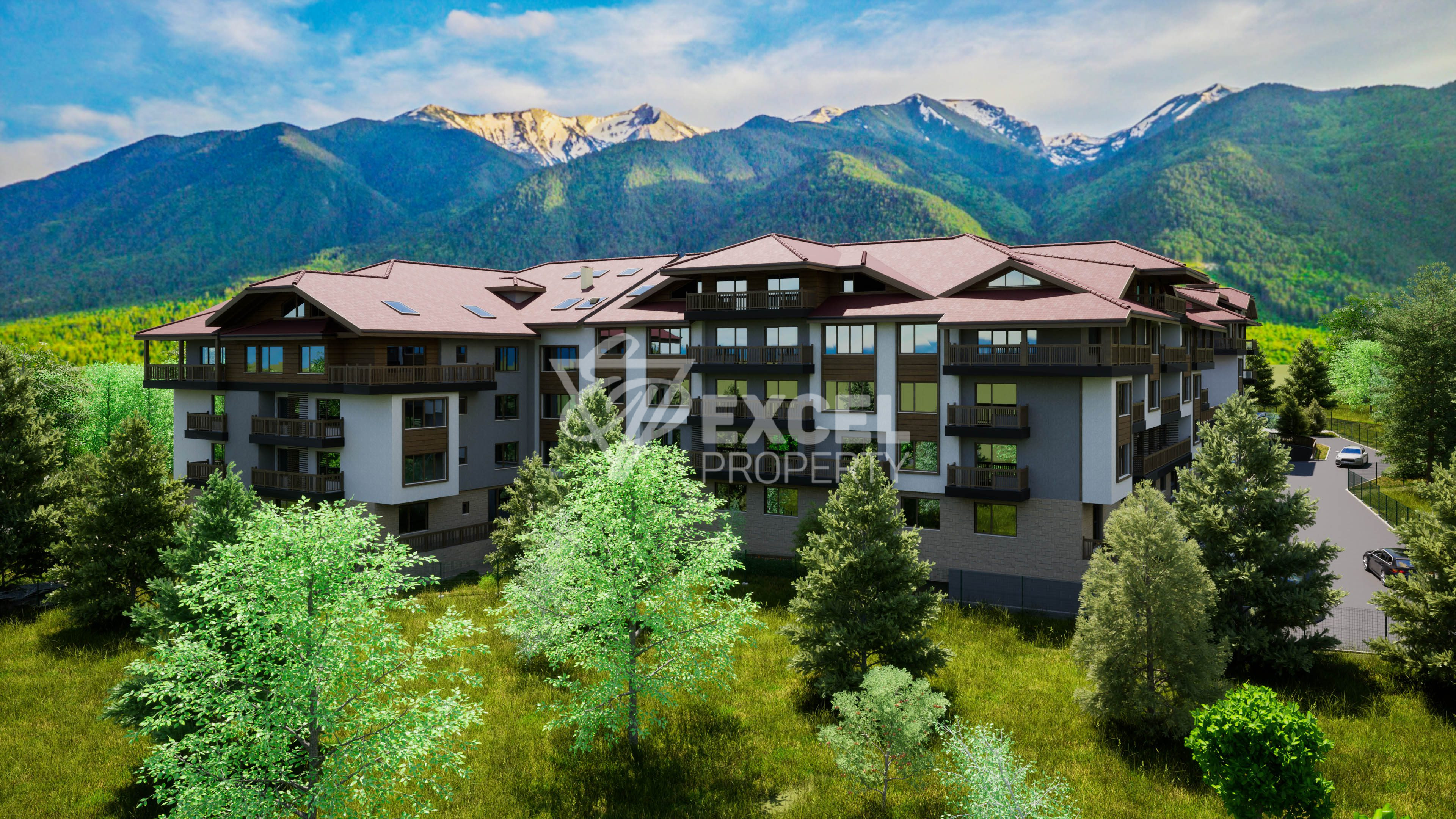 "Park Land" new residential complex in Bansko
