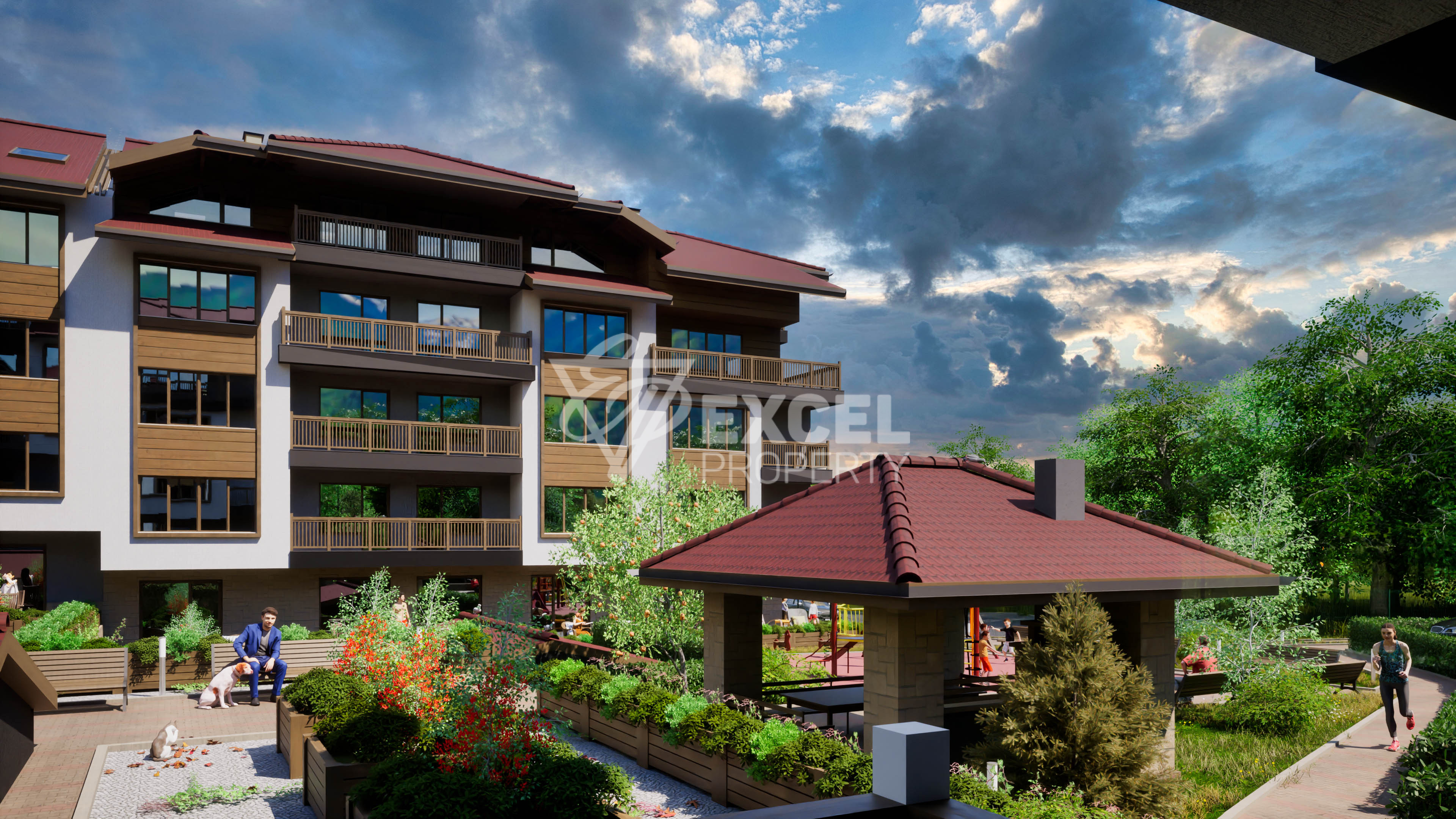 "Park Land" new residential complex in Bansko