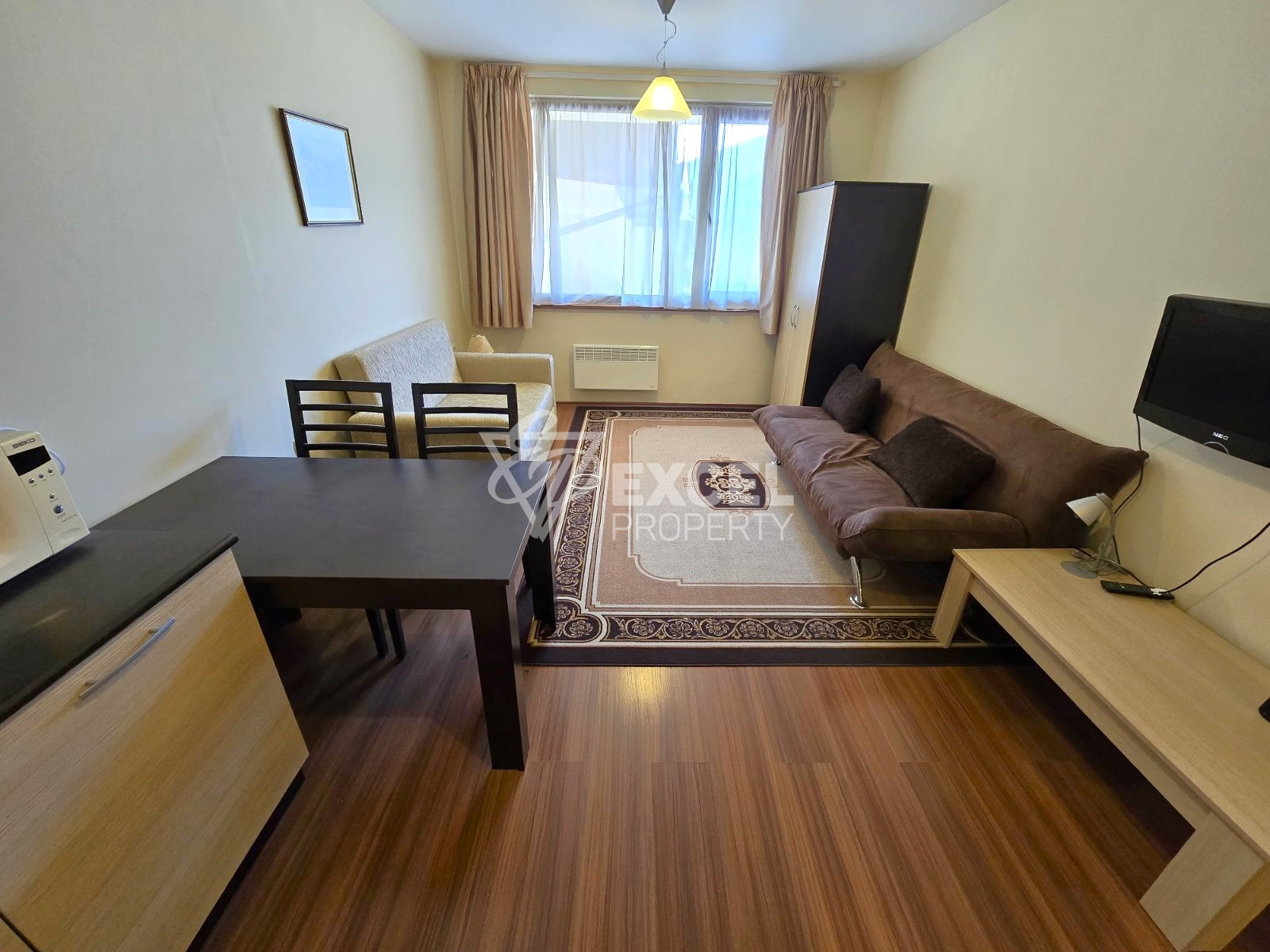 Spacious studio for sale with a captivating mountain view in Hotel Regnum 5✱, Bansko