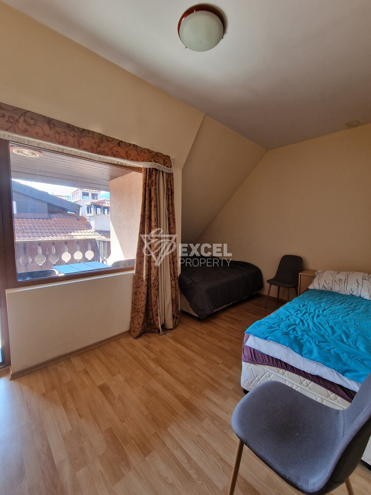 Furnished one-bedroom apartment with a wonderful view of Pirin for rent in Bansko!