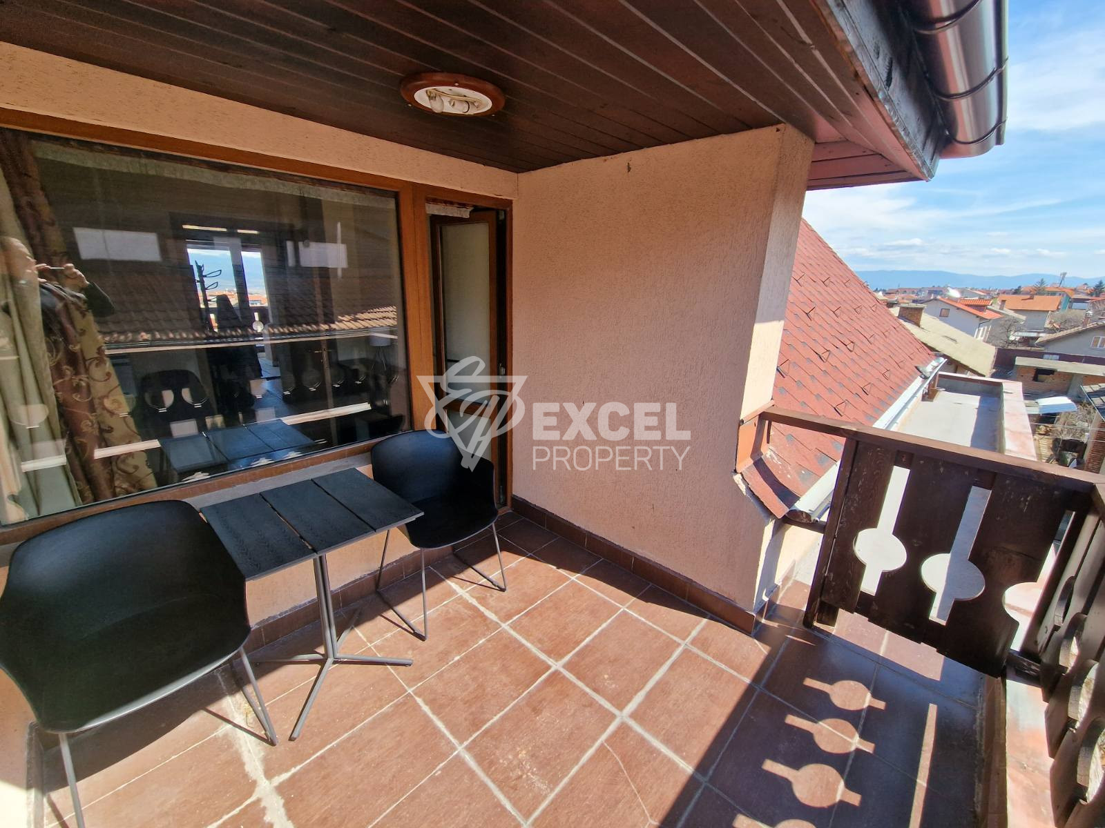 Furnished one-bedroom apartment with a wonderful view of Pirin for rent in Bansko!