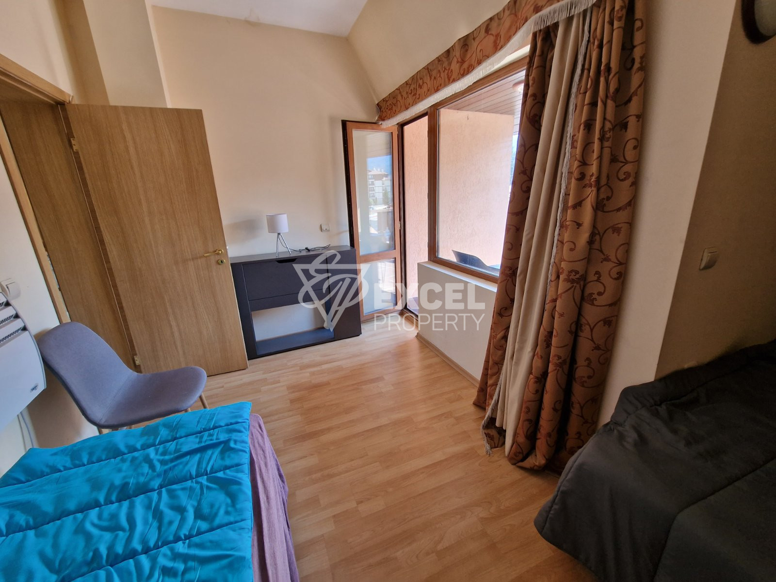 Furnished one-bedroom apartment with a wonderful view of Pirin for rent in Bansko!